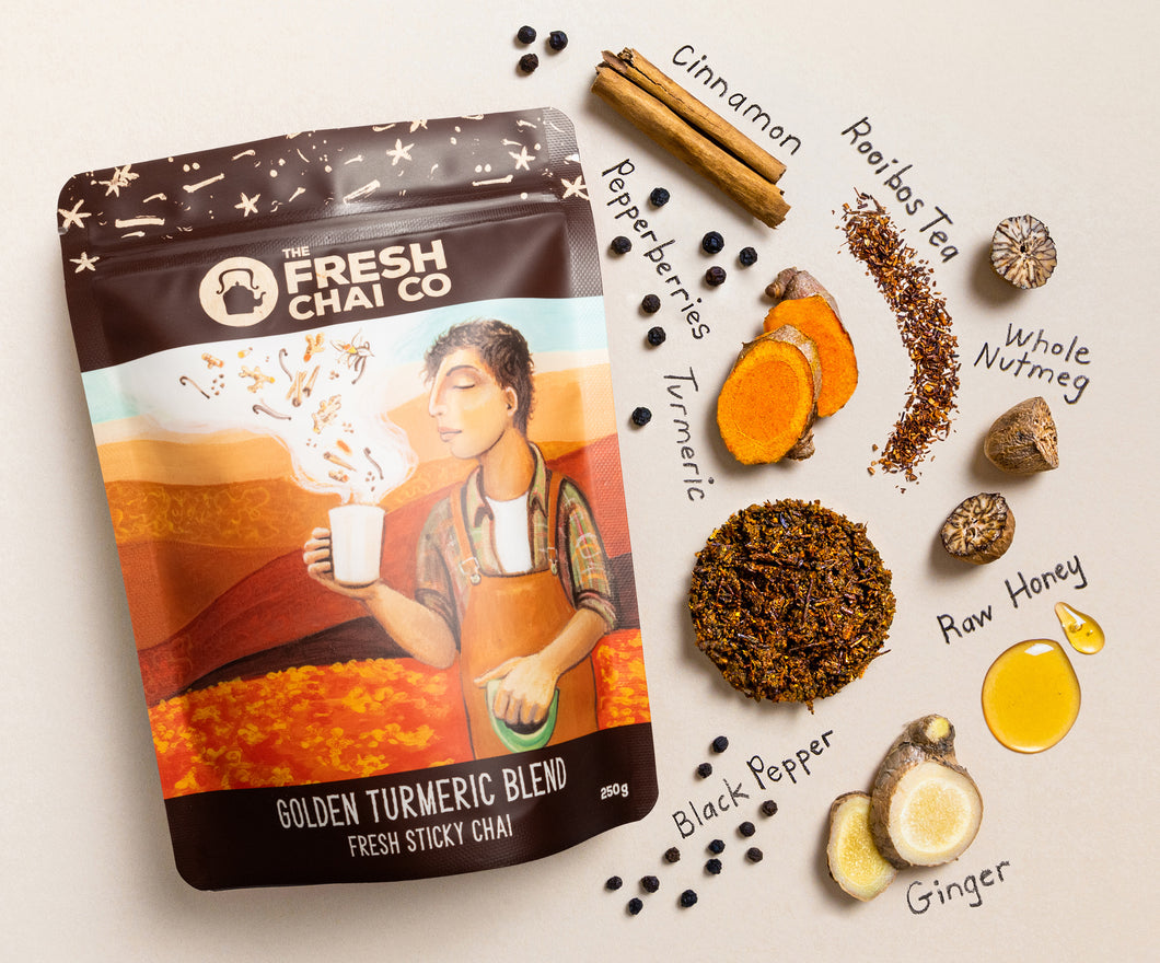 Golden Turmeric Fresh Sticky Chai