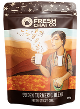 Load image into Gallery viewer, Golden Turmeric Fresh Sticky Chai
